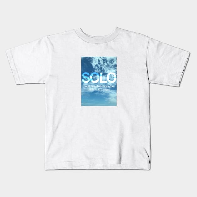 solo Kids T-Shirt by artwoori